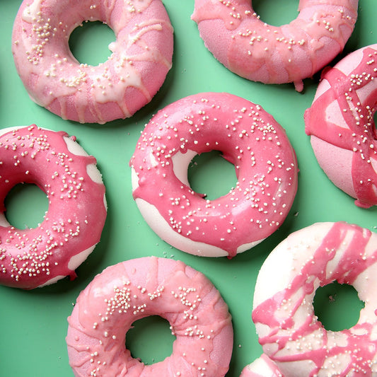 Bramble Berry Raspberry Donut Bath Bomb Kit