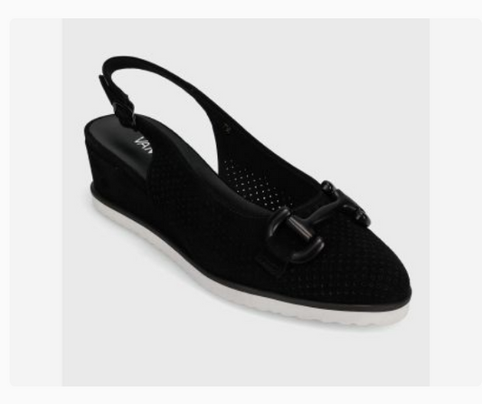 Marmi Shoes Women's Vaneli Dabry - Black Perf Suede