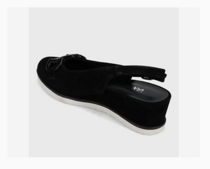 Marmi Shoes Women's Vaneli Dabry - Black Perf Suede
