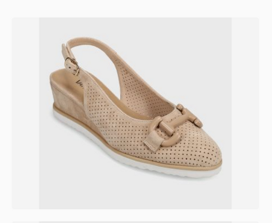 Marmi Shoes Women's Vaneli Dabry - Nude Perf Suede