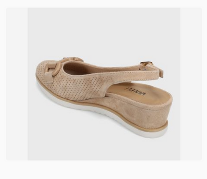 Marmi Shoes Women's Vaneli Dabry - Nude Perf Suede