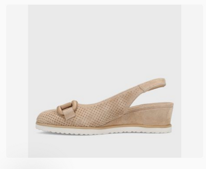 Marmi Shoes Women's Vaneli Dabry - Nude Perf Suede