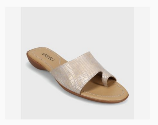Marmi Shoes Women's Vaneli Tallis - Champagne Boro Print