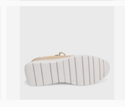 Marmi Shoes Women's Vaneli Qubi - Beige and White Tamara