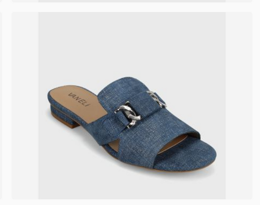 Marmi Shoes Women's Vaneli Beachy - Jeans Lino Print