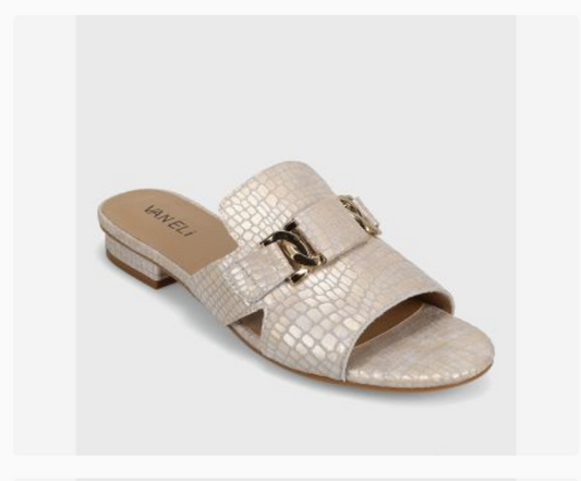 Marmi Shoes Women's Vaneli Beachy - Champagne Boro Print
