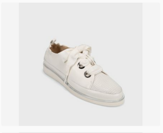 Marmi Shoes Women's Vaneli Quoin -  White Perf Nappa