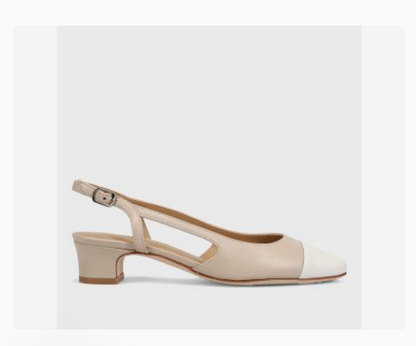 Marmi Shoes Women's Vaneli Aliz -  Soft Beige Nappa