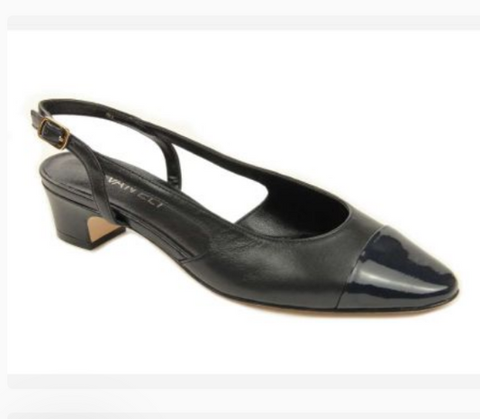 Marmi Shoes Women's Vaneli Aliz - Black Nappa w/Black Patent