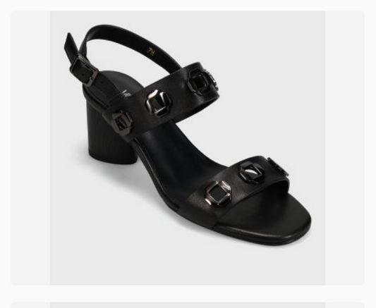 Marmi Shoes Women's Vaneli Livana -  Black Nappa