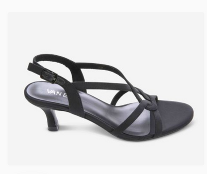 Marmi Shoes Women's Vaneli Monde -  Black Owi Fabric