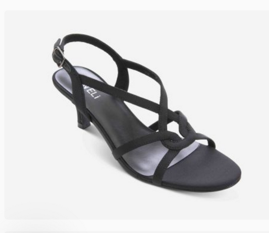 Marmi Shoes Women's Vaneli Monde -  Black Owi Fabric