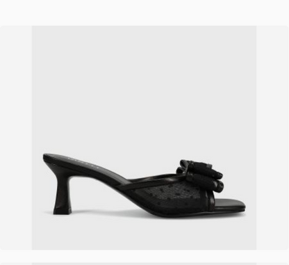 Marmi Shoes Women's Vaneli Maddy - Black Nappa