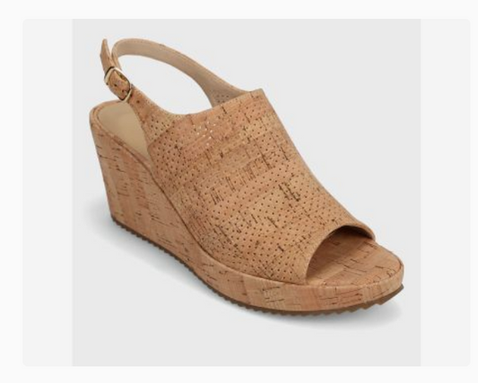 Marmi Shoes Women's Vaneli Lansa - Natural Perf Cork