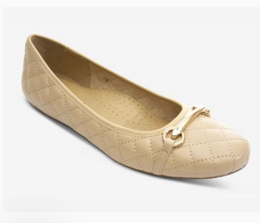Marmi Shoes Women's Vaneli Stacy - Ecru Quilted Nappa