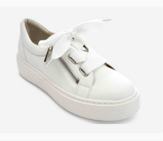 Marmi Shoes Women's Vaneli Yucel - White Leather