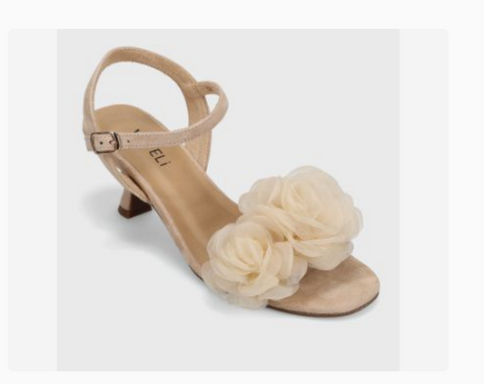 Marmi Shoes Women's Vaneli Lapis -  Nude Suede