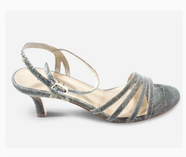 Marmi Shoes Women's Vaneli Mimi - Platinum Nizza Fabric