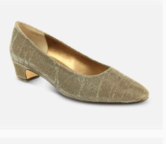Marmi Shoes Women's VANELi Astyr - Platinum Nizza Metallic Fabric