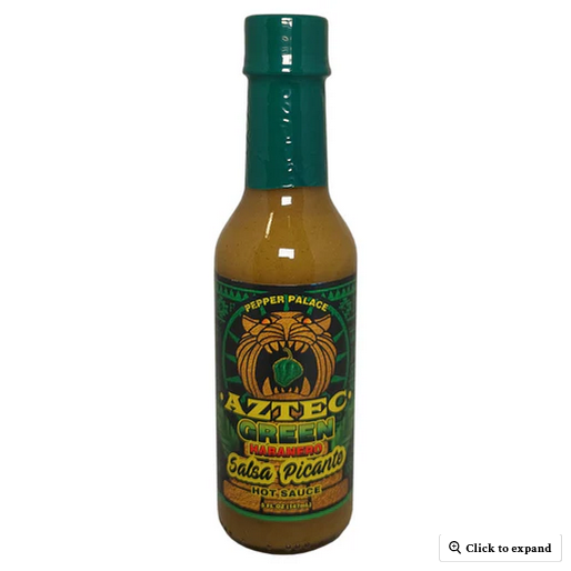 Pepper Palace Aztec Green Habanero Salsa Picante