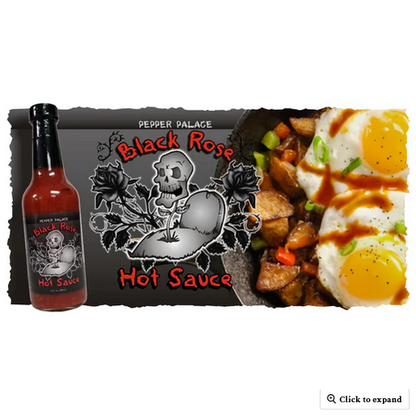 Pepper Palace Black Rose Hot Sauce