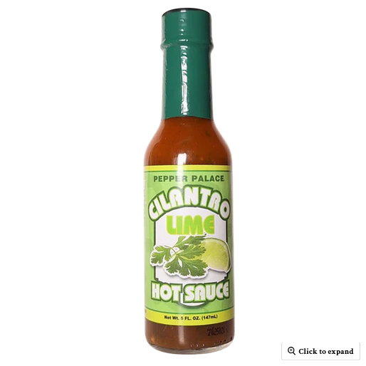 Pepper Palace Cilantro Lime Hot Sauce