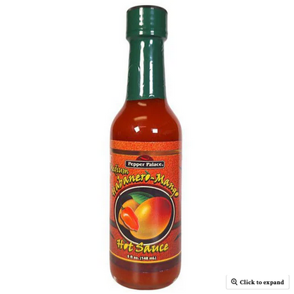 Pepper Palace Habanero Mango Hot Sauce - Medium