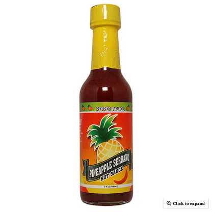 Pepper Palace Pineapple Serrano Hot Sauce