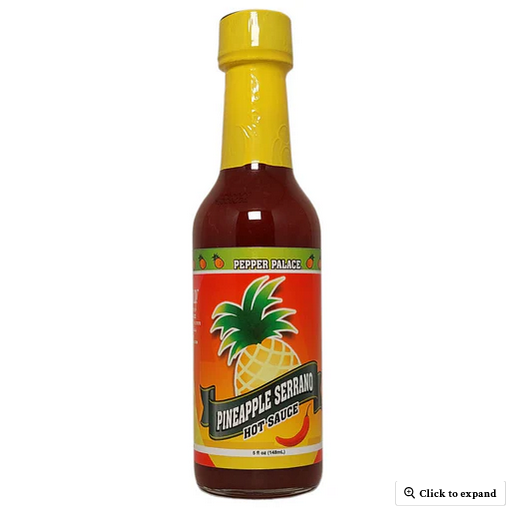 Pepper Palace Pineapple Serrano Hot Sauce