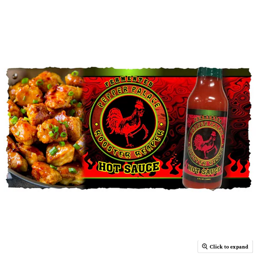 Pepper Palace Rooster Reaper Hot Sauce