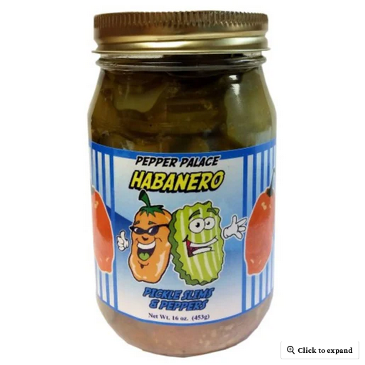 Pepper Palace Sweet Habanero Pickle Slims