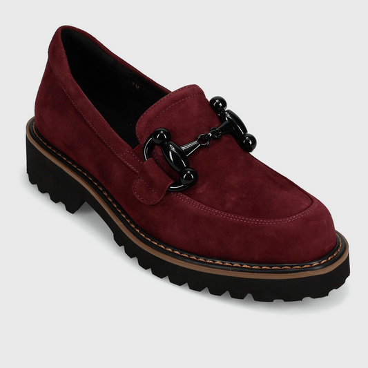 Marmi Shoes Vaneli Zimmy - Sangria Suede