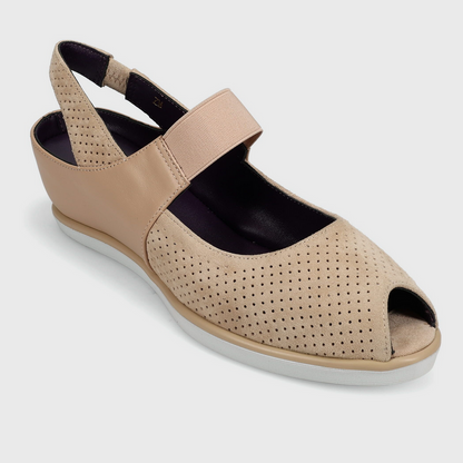 Marmi Shoes Vaneli Reana - Nude Perf Suede