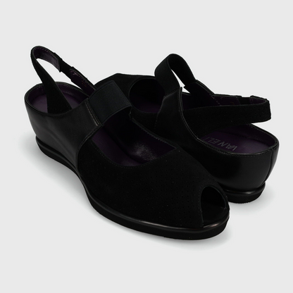 Marmi Shoes Vaneli Reana - Black Perf Suede