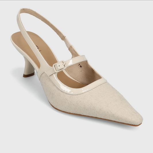 Marmi Shoes Vaneli Payge - Panna Flannel