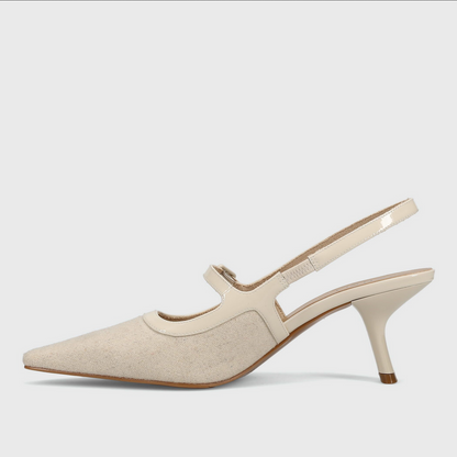 Marmi Shoes Vaneli Payge - Panna Flannel