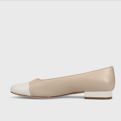 Marmi Shoes Vaneli Fc-313 - Soft Beige Nappa