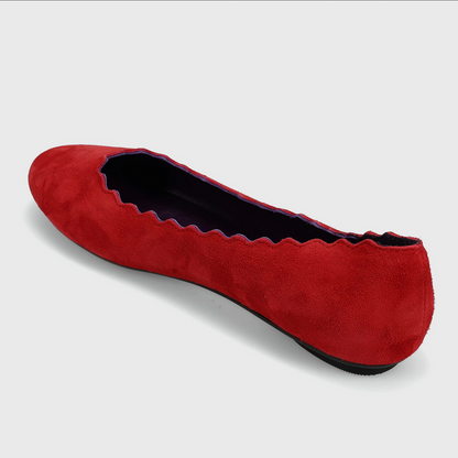 Marmi Shoes Vaneli Gracie - Red Suede