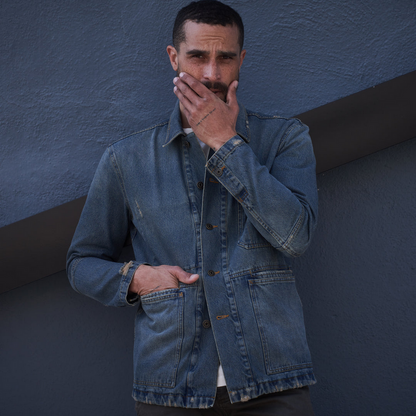 Rowan Men's 1955 Duncan Denim Chore Jacket