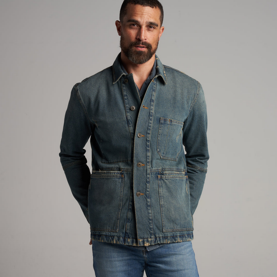 Rowan Men's 1955 Duncan Denim Chore Jacket