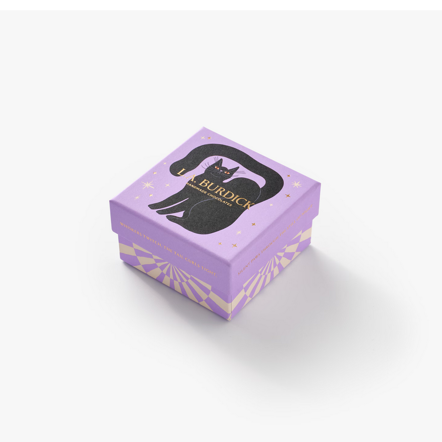 L.A. Burdick Chocolate Cats, 2 Pieces