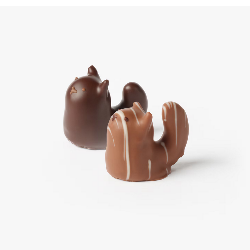 L.A. Burdick Chocolate Cats, 2 Pieces