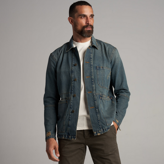 Rowan Men's 1955 Duncan Denim Chore Jacket