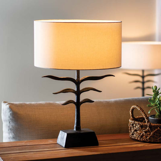 VivaTerra Leaf Shaped Table Lamp