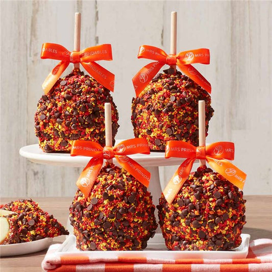 Mrs Prindables Autumn Bliss Caramel Apple 4-Pack