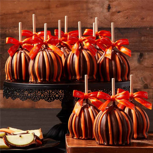 Mrs Prindables Fall Triple Chocolate Caramel Apple 12-Pack