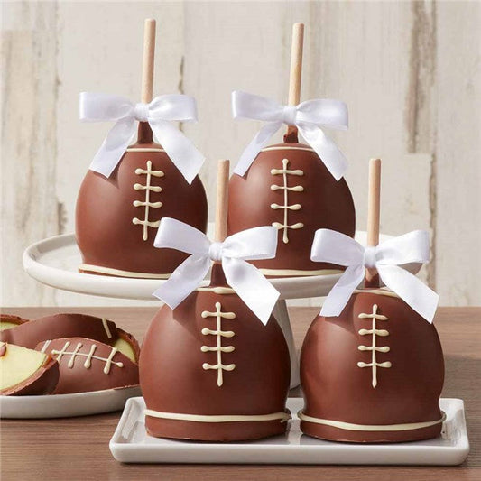 Mrs Prindables Football Gameday Caramel Apple 4-Pack