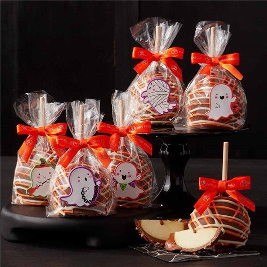 Mrs Prindables Glow-in-the-Dark Ghosties Caramel Apple 6-Pack