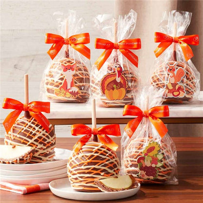 Mrs Prindables Harvest Friends Caramel Apple Gift Set of 6
