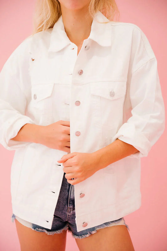 Judith March LAND OF THE FREE DENIM JACKET
